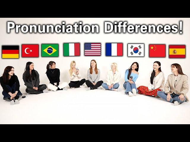 Word differences Between 9 different country! Germanic,Romance,East Asia (Shocking Similarity!)