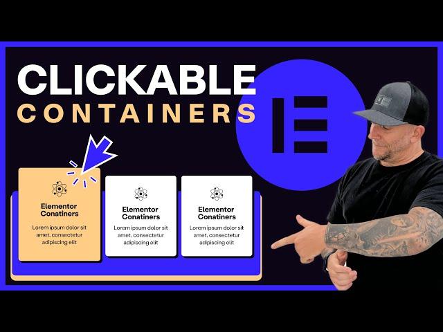 Make Entire Containers Clickable in Elementor - No more plugins needed 