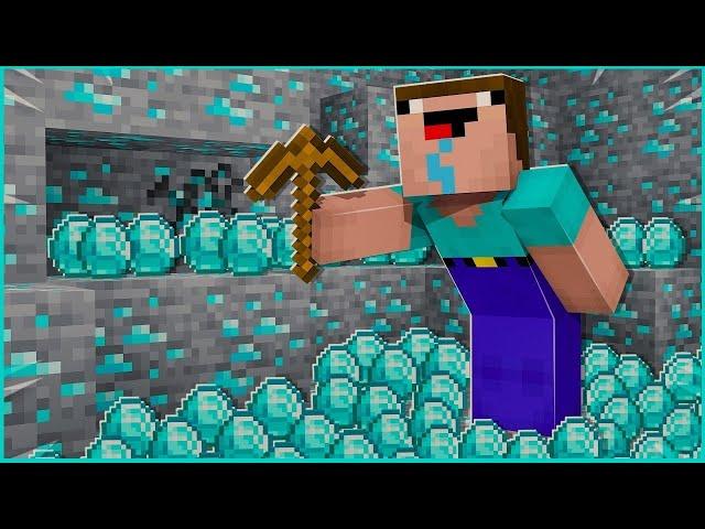 NOOB Vindt MEESTE DIAMANTEN OOIT in Minecraft