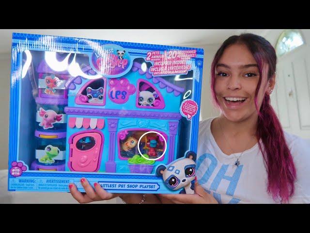 UNBOXING LITTLEST PET SHOP G7 HOUSE (New capybara mold!)