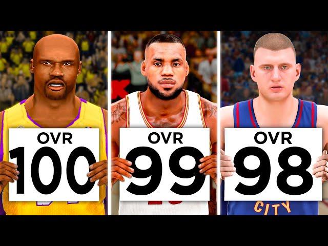 Scoring With The Highest Rated Player In Every NBA 2K