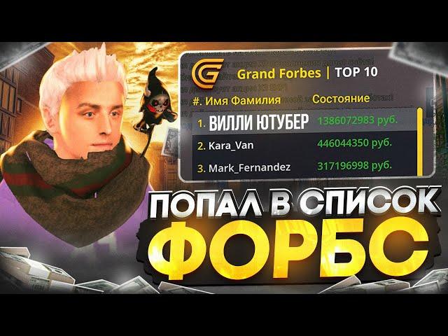 СТАЛ БОГАТЕЙШИМ ИГРОКОМ в ГРАНД МОБАЙЛ | ПОПАЛ В СПИСОК ФОРБС в GRAND MOBILE