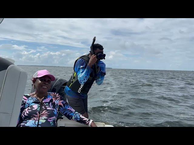 Scalloping in Crystal River Florida With Friends For The First Time