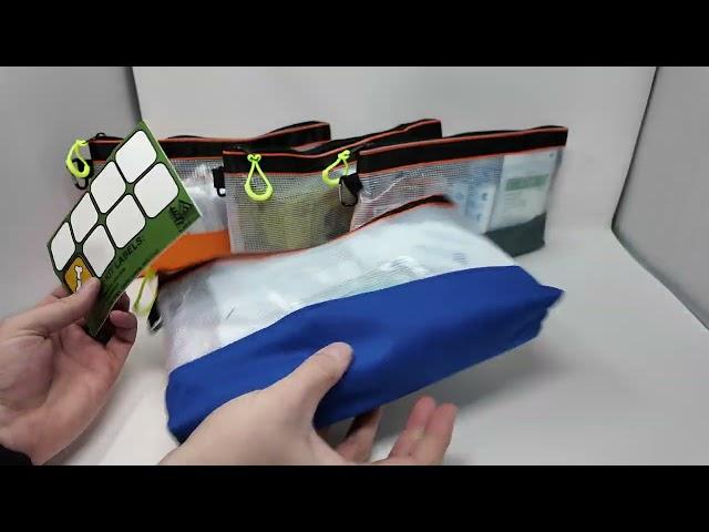 First Aid Organizer Pouches: Clear Zip set of 4 (Demo)