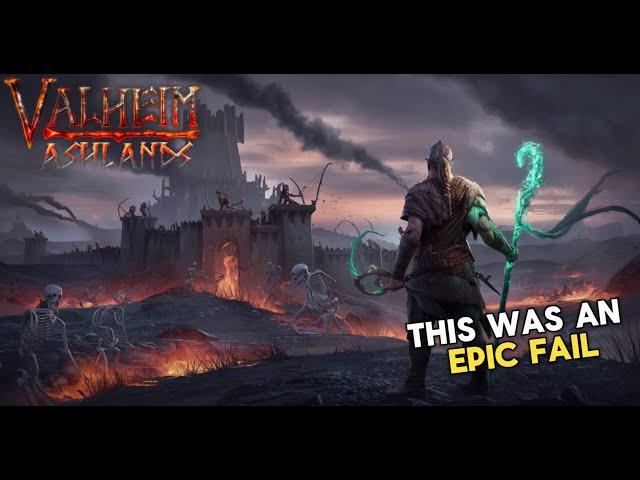 I MADE A HUGE MISTAKE | VALHEIM ASHLANDS GAMEPLAY S1EP39