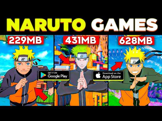 7 Best NARUTO Games For Android & iOS | Naruto Games Android 2023