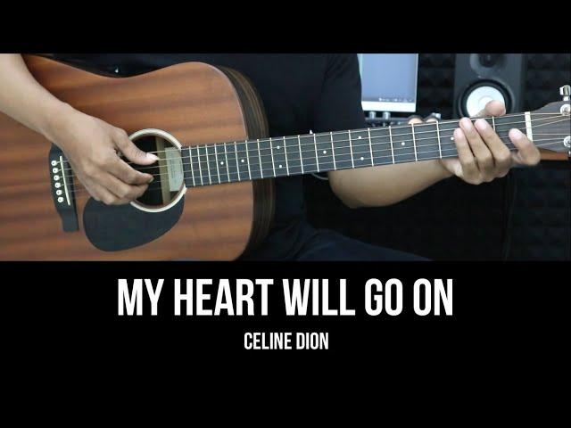 My Heart Will Go On - Celine Dion | EASY Guitar Tutorial with Chords / Lyrics