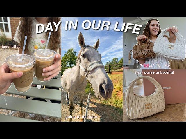 REALISTIC SUMMER DAYS IN MY LIFE | shopping, going to the barn, haul, & etc ʚɞ