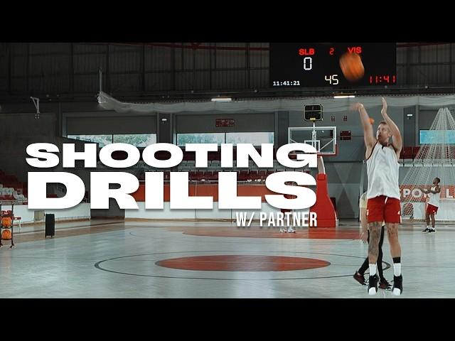 Pro Basketball Guard Shooting Workout | Skills Focus w/ a Partner