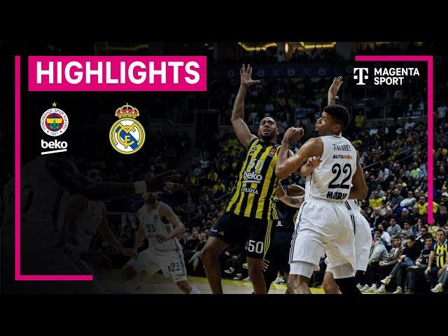 Fenerbahce Istanbul - Real Madrid | Turkish Airlines EuroLeague | MAGENTA SPORT