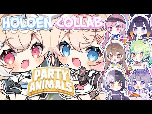 【PARTY ANIMALS COLLAB】party puppies on the scene  #holoEN