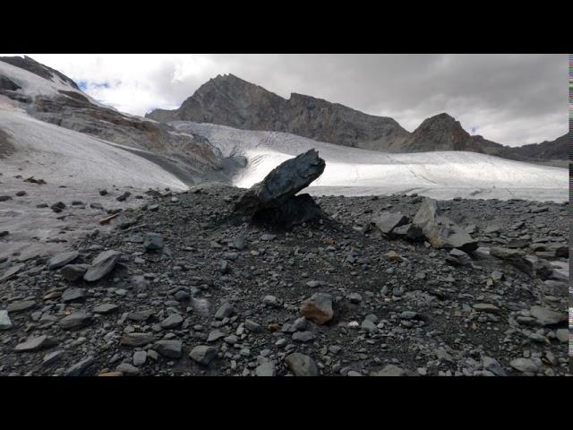 Saas-Fee Hike, Glacier Trail | Felskinn - Britannia Hütte - Mattmarksee