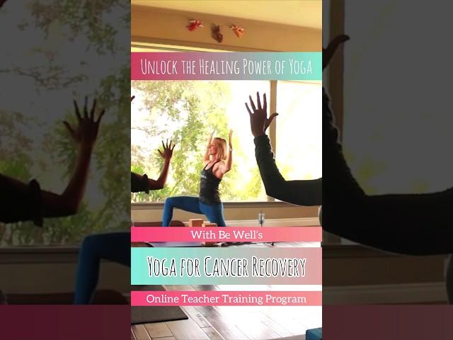 Online Yoga for Cancer Recovery Teacher Training:  A Blend of Holistic & Medical Expertise #shorts