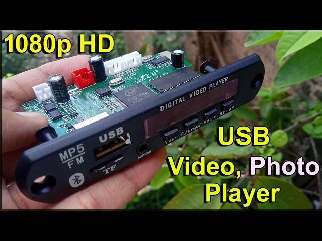 USB MP5 Video Player Part-1, Next Generation 1080p Video Card /Panel / Kit | Usb Video Player Card