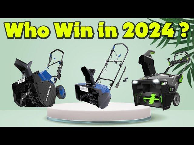 Top 5 Best Cordless Snow Blower 2024 - WHO IS THE NEW 1?