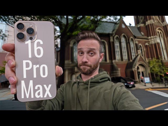 Apple iPhone 16 Pro Max Real-World Test (Camera Comparison, Battery Test, & Vlog)