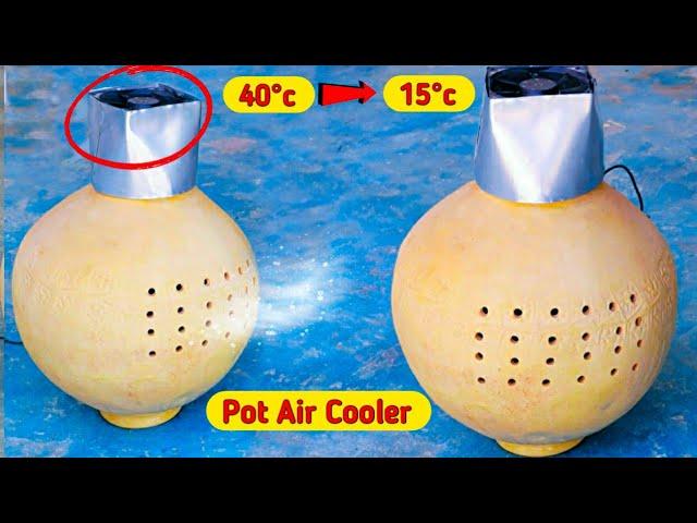 Make a Mud pot Air Cooler with No Expense . #invention