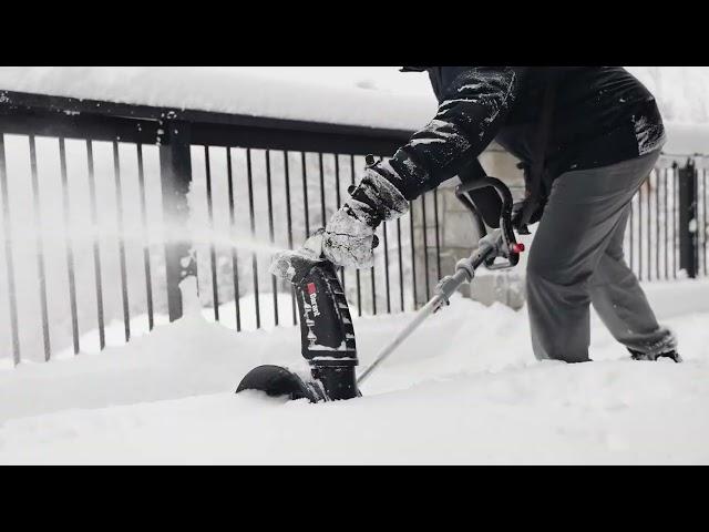 Garant - déneiger avec la nouvelle pelle à neige électrique