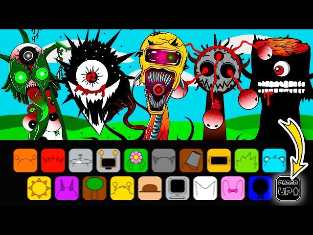 Incredibox Sprunki Horror Edition - ALL UP PHASES️🫣