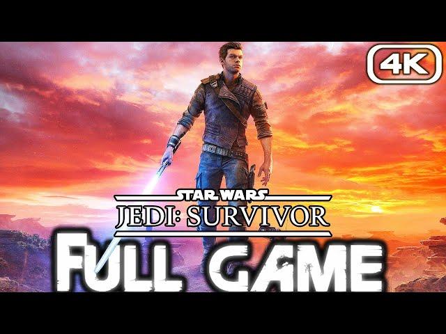 STAR WARS JEDI SURVIVOR Gameplay Walkthrough FULL GAME (4K 60FPS) No Commentary