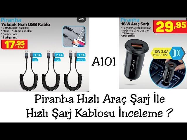 A101- Piranha Hızlı Şarj İle Xiaomi Mi T9 Turbo Şarj Karşılaştırma ?