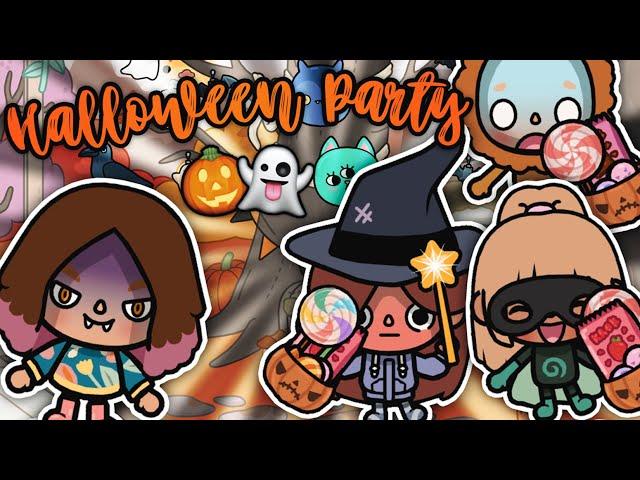 EMMA UND NELLYS HALLOWEENPARTY  | AESTHETIC ROUTINE/ GESCHICHTE | TOCA BOCA STORY DEUTSCH