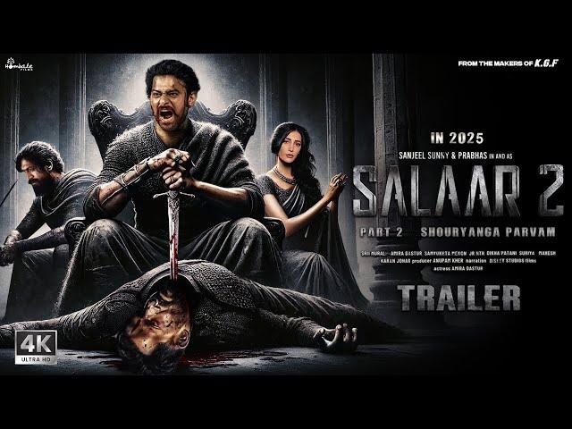 Salaar: Part 2 - Shouryanga Parvam | Hindi Trailer | Prabhas, Shruti H, Prithviraj S, Prashanth Neel