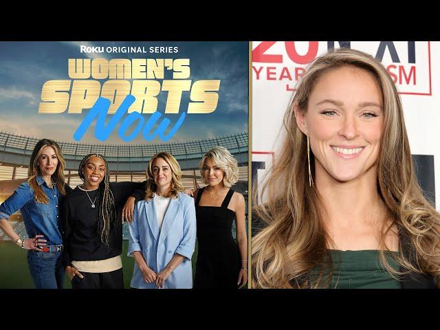 'Not Gonna Lie' Podcast Host Kylie Kelce Joins Roku' Channel's 'Women's Sports Now' - Full Interview