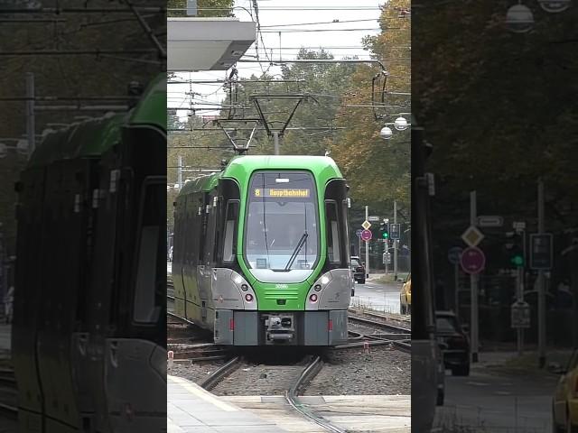 Трамвай Ганновера #tram #railway #train #hannover #germany #shorts