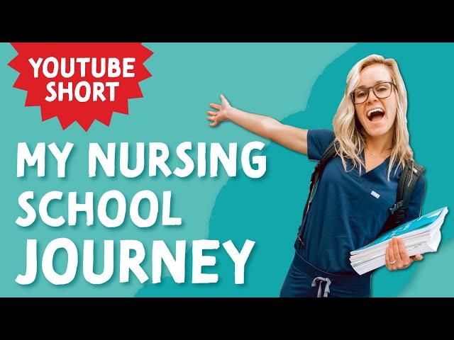 My Nursing School Journey #shorts #nursingschool #nursing