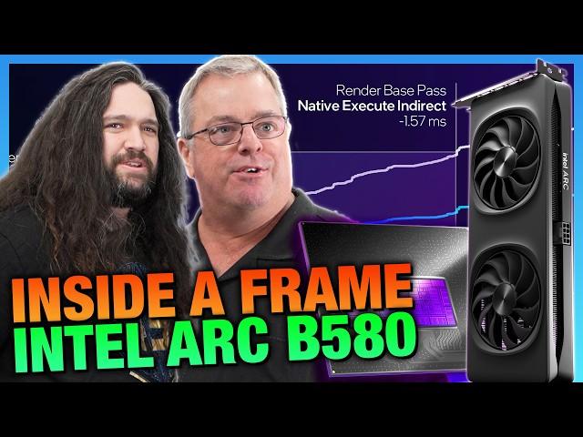 Intel Battlemage GPU Deep-Dive Into a Frame | Engineering Discussion ft. Tom Petersen