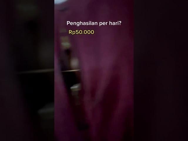 penghasilan ondel-ondel di jakarta