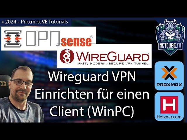 [OPNSense | Wireguard] VPN einrichten für einen Client [Hetzner]