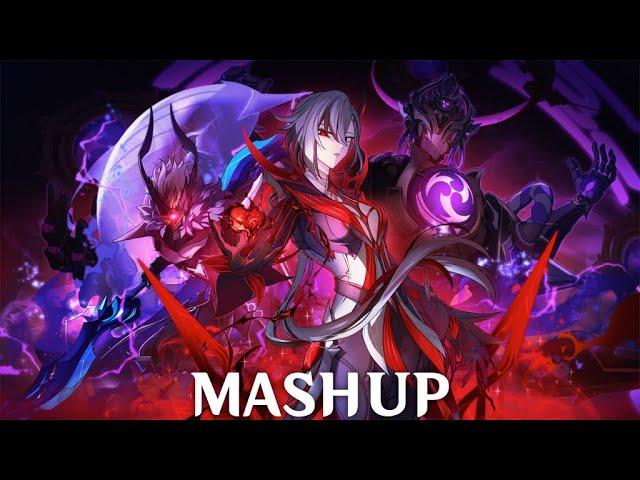 Genshin Impact | Fatui Harbinger Boss Themes Mashup (Tartaglia, La Signora, Scaramouche, Arlecchino)