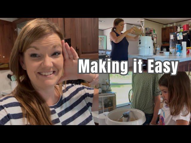 Homemaking in the DOUBLE WIDE | Large Family Vlog