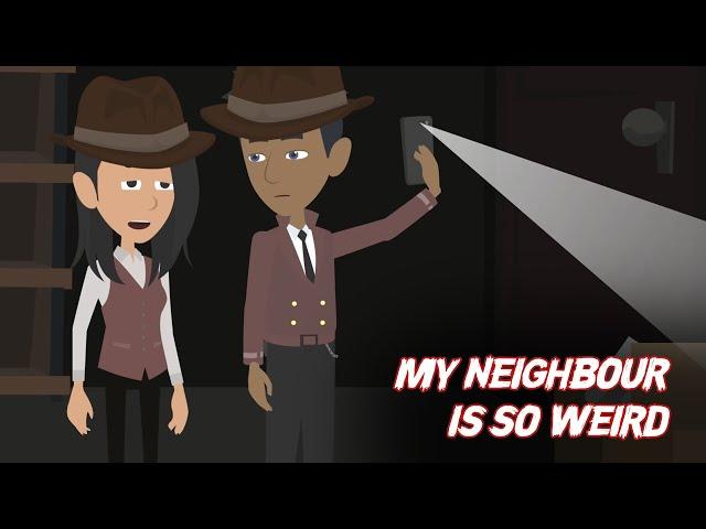 Weird Neighbour Horror Story - Part II | Animated Stories In Hindi