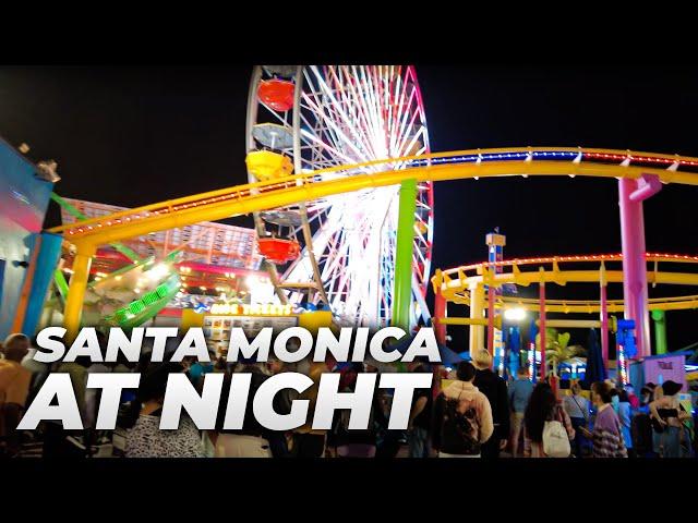 Walking Los Angeles : Santa Monica to Venice Beach on Friday Night