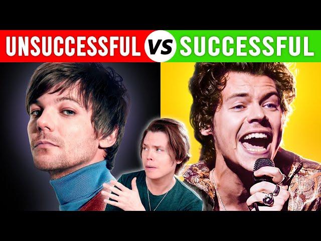 Least vs Most Successful Solo Careers (people who left bands)