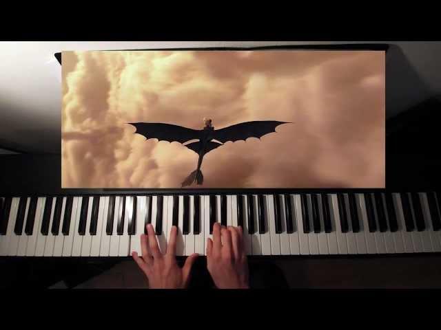 Romantic Flight - How To Train Your Dragon - Piano