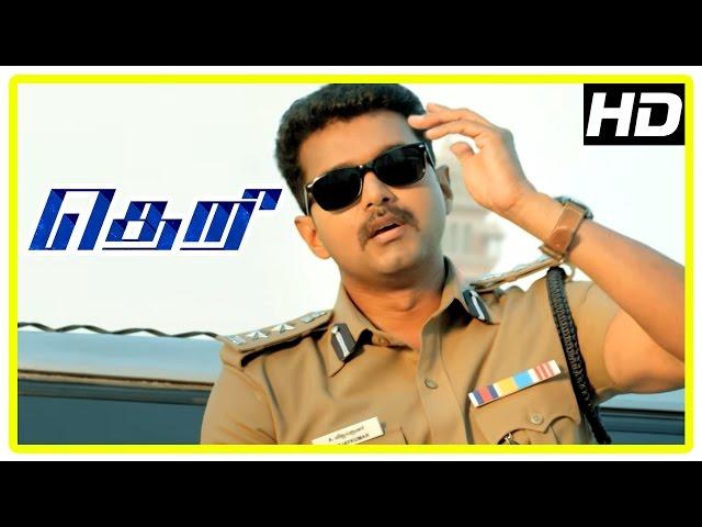 Theri movie | Vijay investigates IT girl missing | Rajendran | Mahendran | Azhagam Perumal