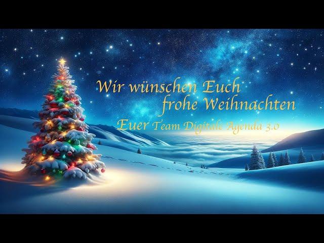 Weihnachtsgrüße Digitale Agenda 3.0  - 2023