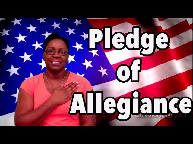 Preschool Pledge of Allegiance - LittleStoryBug