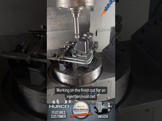 Hurco VMX42Ui 5-Axis CNC | Social Media Spotlight Liberty Molds, Inc.