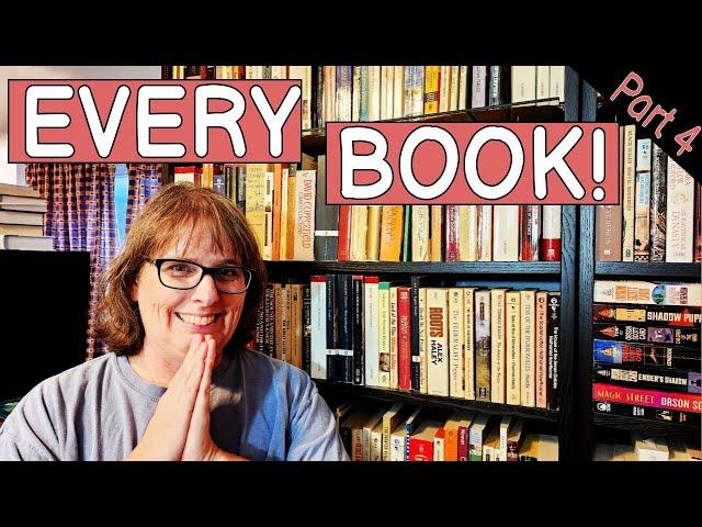 EVERY BOOK in my CHAOTIC Library! | Part 4: CLASSICS!