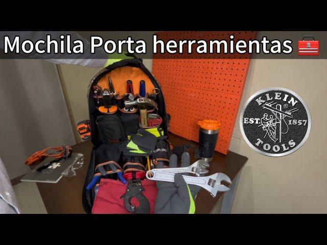 Mi nueva Mochila porta herramientas  Klein Tools