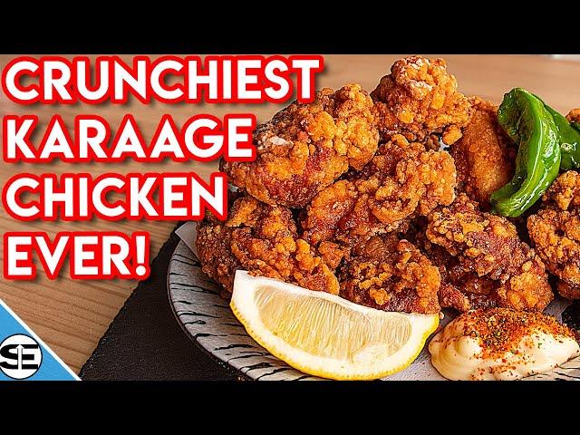 You've NEVER had Karaage THIS CRUNCHY before! How to make CRUNCHIEST Japanese Fried Chicken EVER!