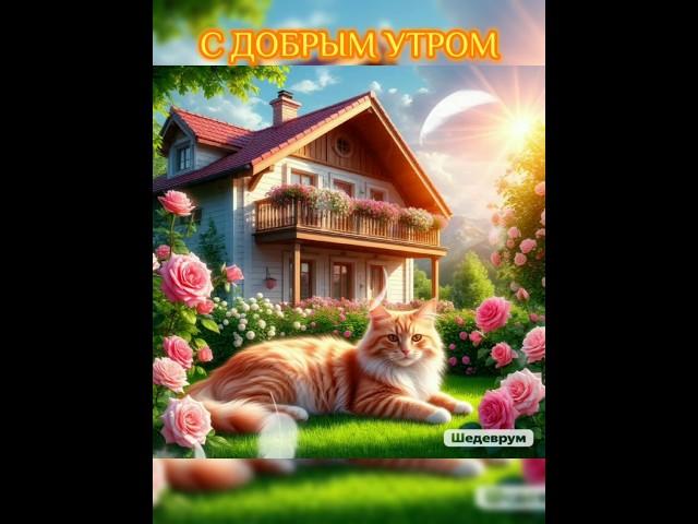 •ДОБРОЕ УТРО ВСЕМ•Музыкальная открытка• #shorts