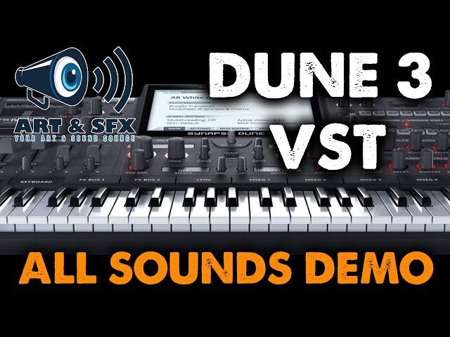 Synapse DUNE3 VST - [All Factory Presets] - SOUND DEMO -  no talking