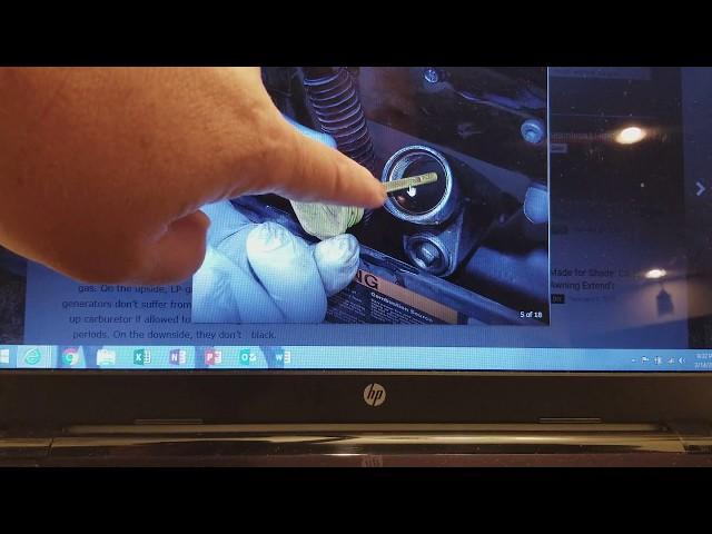 Onan rv generator hidden defect, runs fine/stops