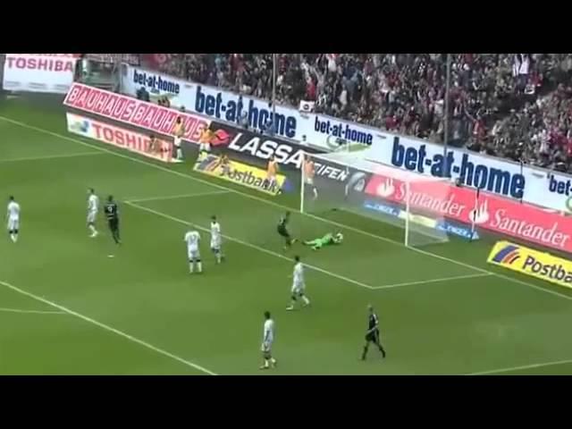 Ribery's Incredible Volley Vs. Borussia Monchengladbach